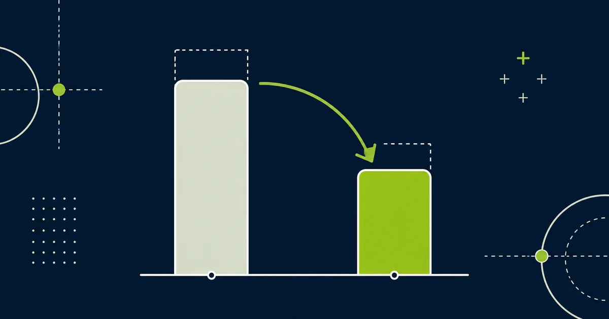 A double-counted conversion total corrected downward once anonymous and identified assignments are resolved to one person